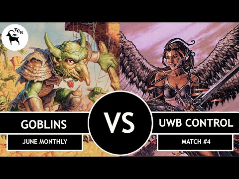 Goblins vs UWB Control - Premodern Monthly Open June 2021 Match #4