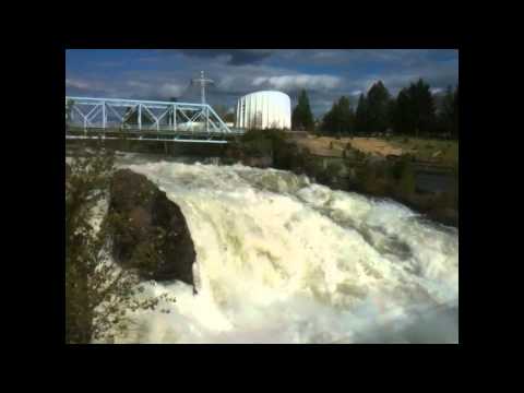 The Spokane River Falls (During Flood Stage)