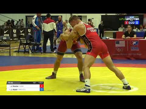 Men's Freestyle 79 Semi-Finals - Jon Reader (Sunk) vs. Joshua Asper (NMC-RTC)