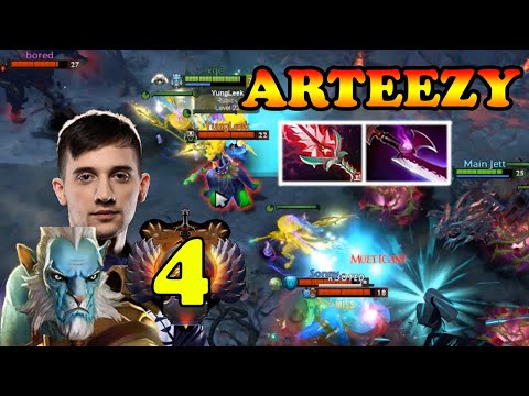 ARTEEZY ROAD TO #1 CRAZY MICRO SKILLS PHANTOM LANCER CANCER ARMY BLOODTHORN NEW META | DOTA2ORBS