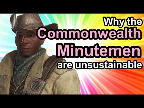 Why the Commonwealth Minutemen are Unsustainable & the "canon" ending - Fallout Lore and Discussion