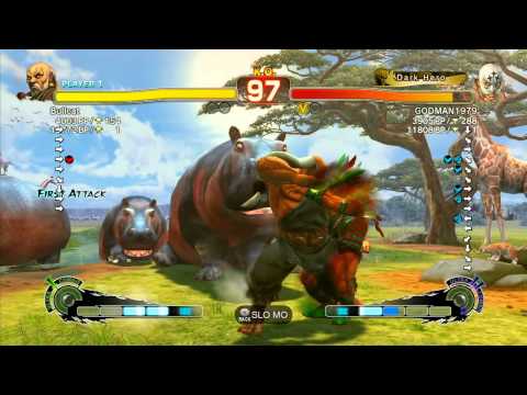 SSF4 AE: Bullcat (Gouken) vs GODMAN1979 (ElFuerte) - Ranked Match (720p HD)