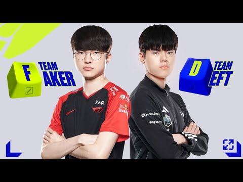 Faker vs Deft 1v1 LCK 2023 Kick-Off - Drafting the Dream Team (Translated)