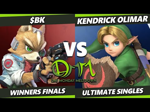 DAT MM 333 WINNERS FINALS - $BK (Fox) Vs. Kendrick Olimar (Young Link) Smash Ultimate - SSBU