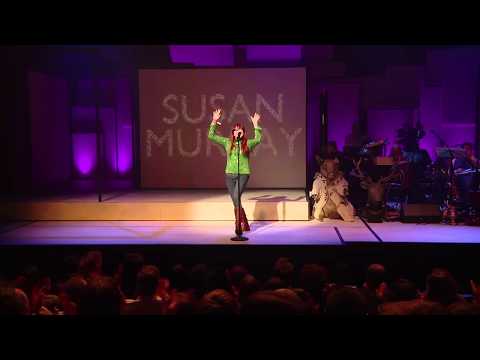 Comedian Susan Murray - The National Theatre, London