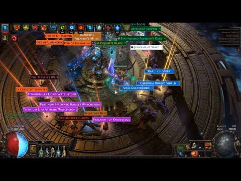 [PoE 3.13] Deathless 107% IIQ Maven's Invitation: The Feared vs CoC VD Necro. Echoes of the Atlas