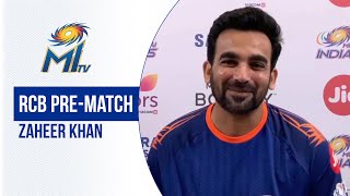 RCB vs MI Pre-Match - Zaheer Khan | बैंगलोर मैच पर बातचीत | Dream11 IPL 2020