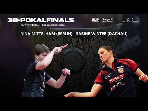 Nina Mittelham - Sabine Winter  I Halbfinale 3B-Pokalfinals 2024 in Berlin