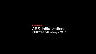 Launch | Chrysler: ABS Initialization