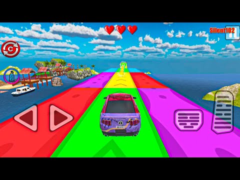Car Racing Mega Ramp Stunts 3D New Car Games 2020 - Android Gameplay