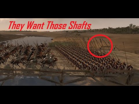 Rome 2 Total War - 1000 cavalry eagerly charge into spartan shafts