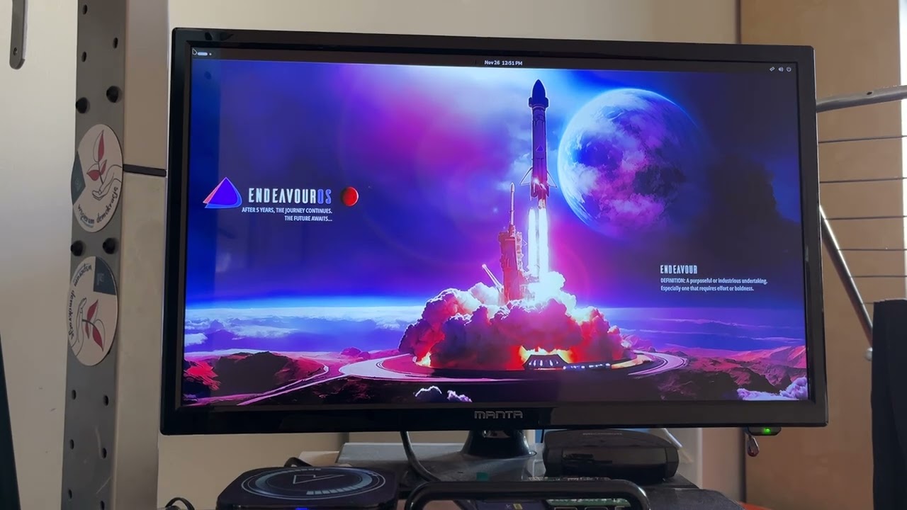 EndeavourOS on FriendlyELEC NanoPi R6S SBC