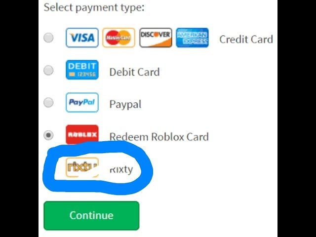 How To Get Free Robux With Rixty - credit card for robux 2020