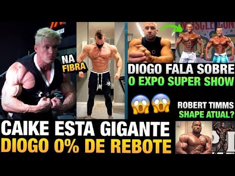 CAIKE GIGANTE E MUITO SECO - DIOGO MOSTRA SHAPE E RESPONDE SOBRE EXPO SHOW - TIMMS REVELA PLANOS