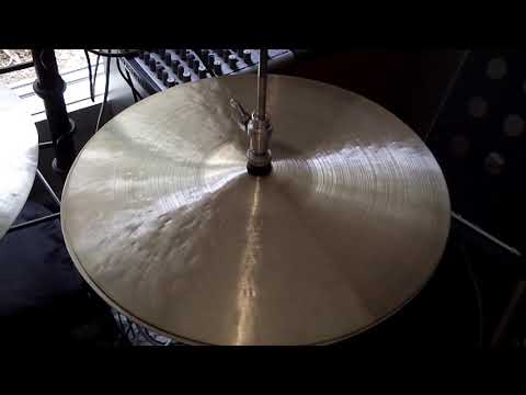 14 OSC Hi hats, 984g & 927g - Handcrafted cymbals by Craig Lauritsen