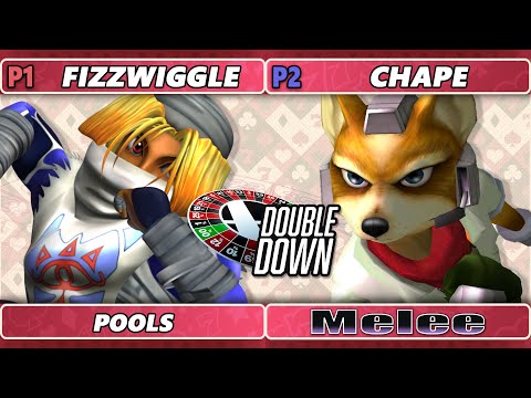 Double Down 2022 - Fizzwiggle (Sheik) Vs. Chape (Fox) SSBM Melee Tournament