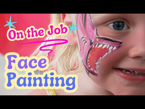 Ep.10 🌈 Real-time Face Painting at a Fair ~ Kewaunee County Fair