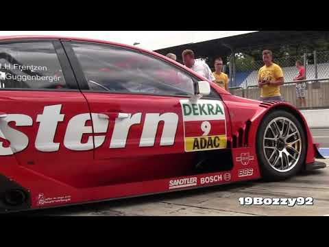 2004 Opel Vectra GTS V8 DTM   Warm Up & Sound In Action