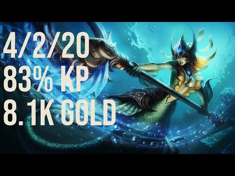 Targamas Nami Support vs Zilean EUW 11.10 Challenger Replay