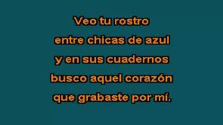 José José - En las puertas del colegio. karaoke