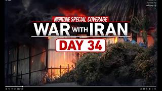ABC News: Nightline special edition: War with Iran Day 34