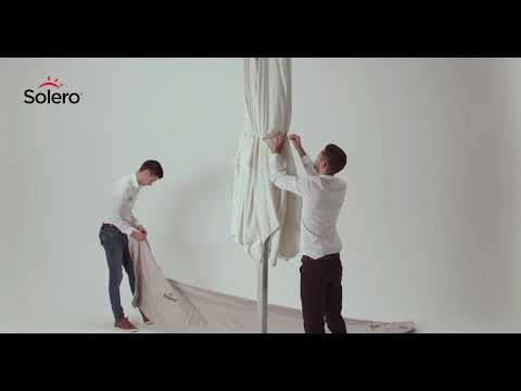 How to install the Solero® Maestro Pro parasol