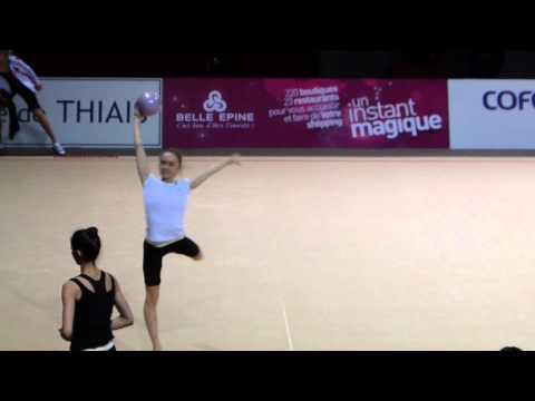 Marina DURUNDA Ballon entrainement Grand prix de Thiais 2013