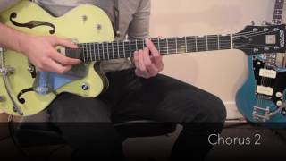 &quot;Let There Be Light&quot; Lead Guitar Tutorial - Hillsong Worship