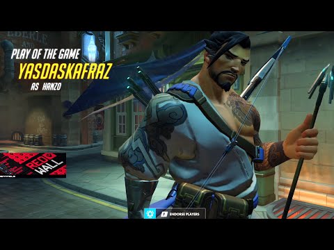 Surefour DPS Main - Hanzo gameplay! POTG! [ Overwatch Season 26 Top 500 ]