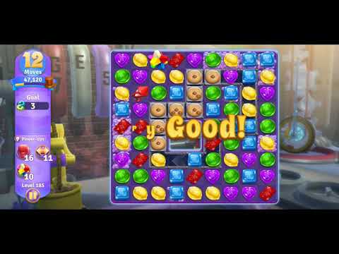 Willy Wonka's World of Candy - Level 185 Complete - No Hacks / No Boosters (Android/IOS)