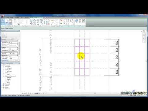 Revit Tutorials: Creating A Revit Window Family - Part 1