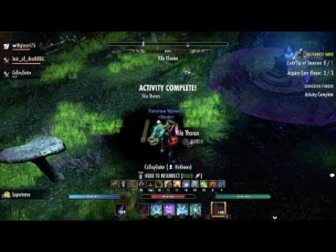 The Elder Scrolls Online:Fungal 2 solo warden tank yolo frozen watcher