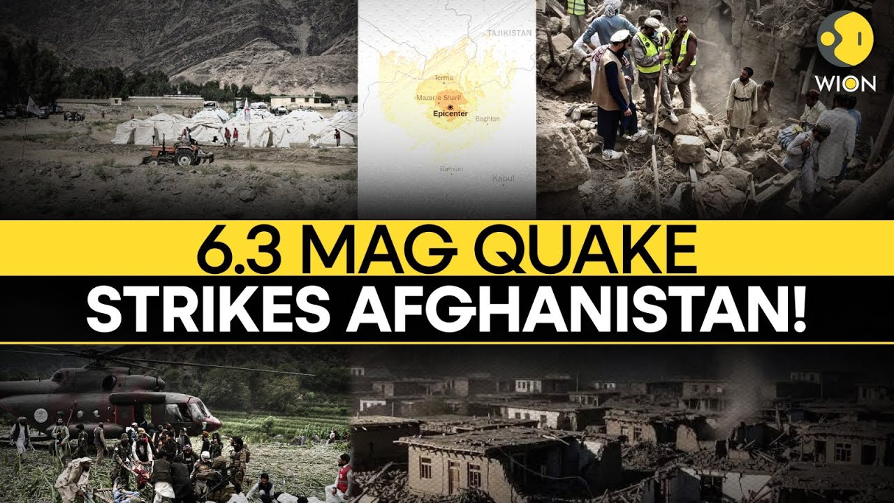 Afghanistan Earthquake: Massive 6.3 Earthquake Rocks Northern Afghanistan | WION Originals