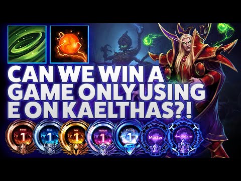 Kaelthas Pyroblast - CAN WE WIN A GAME ONLY USING E ON KAELTHAS?! - B2GM Season 1 2024