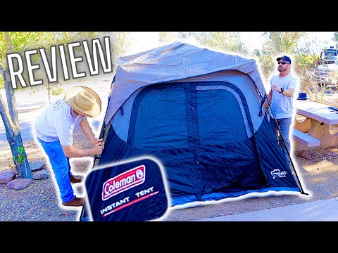 Honest Coleman Instant Tent 6 Unboxing & Review