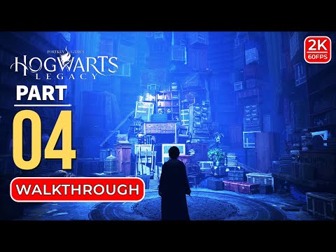 HOGWARTS LEGACY Gameplay Walkthrough Part 4 FULL GAME 2K 60FPS - No Commentary