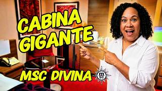 🛏 Tour Cabina Interior Accesible (PMR) MSC Divina: ¡Más ESPACIO por menos precio!