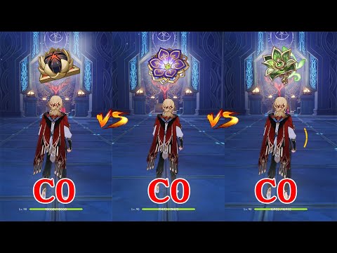 Kaveh Artifacts Comparison, Deepwood vs Gilded Dreams vs Flower of Paradise !! gameplay COMPARISON!!