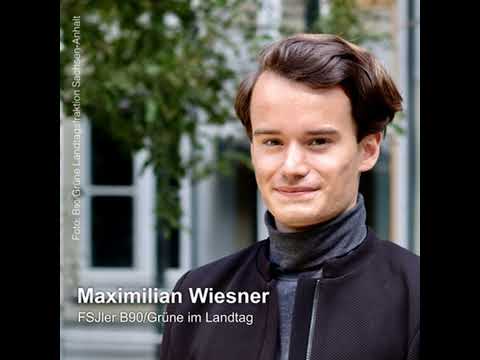 Auf den Fluren des Landtags - mit FSJler Maximilian Wiesner
