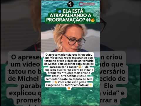 GLOBO PODE PUNIR JORNALISTAS APÓS CUTUCAREM ANA MARIA BRAGA 😱📺
