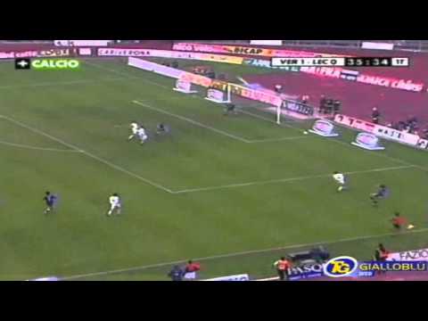 Serie A 2001-2002, day 05 Verona - Lecce 2-1 (Gilardino, Vugrinec, Gonnella)
