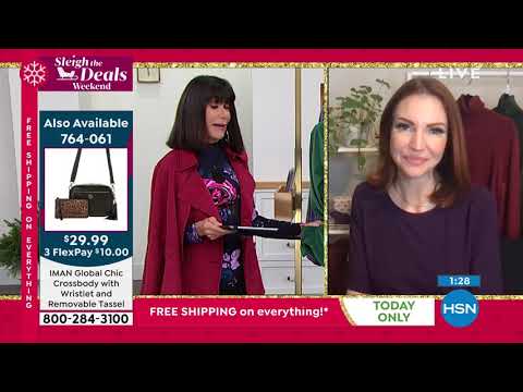 HSN | IMAN Global Chic Fashions 11.13.2021 - 04 PM