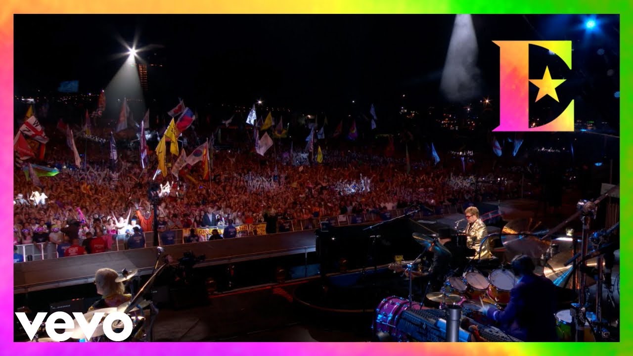 Elton John - Crocodile Rock (Live From Glastonbury, UK / 2023) - YouTube