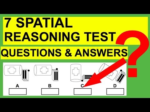 7つのスパルタリズムテストの問題と回答とTIPS! (7 SPATIAL REASONING TEST Questions, Answers and TIPS!)