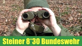 Bundeswehr Fernglas Steiner 8*30 Fero D12
