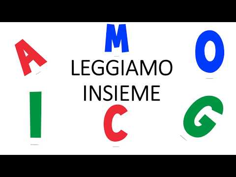 LEGGIAMO INSIEME SILLABE E PAROLE