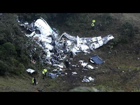 Click to Watch the Championship Brazilian soccer team perishes in overnight plane crash video