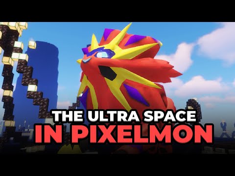 Flying around on Decidueye in Pixelmon!