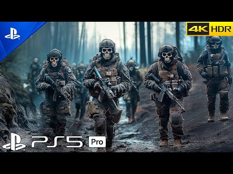 (PS5 PRO) GHOST TEAM | Realistic ULTRA Graphics Gameplay [4K 60FPS HDR] Call Of Duty