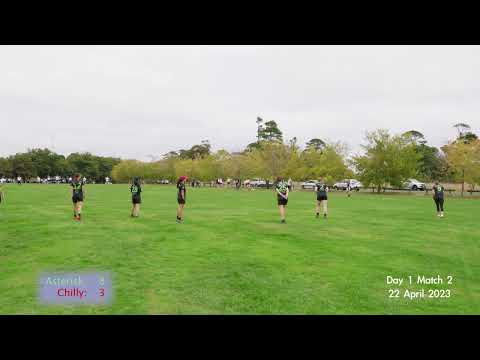 2023 AUC Division 1 | Day 1 round robin | Ellipsis Asterisk vs Spicy Chilly | Endzone camera